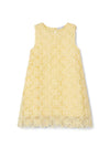 Name It Kid Girl Saira Sleeveless Dress, Pale Banana