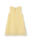 Name It Kid Girl Saira Sleeveless Dress, Pale Banana