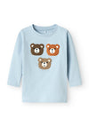 Name It Baby Boy Solve Long Sleeve Top, Blue