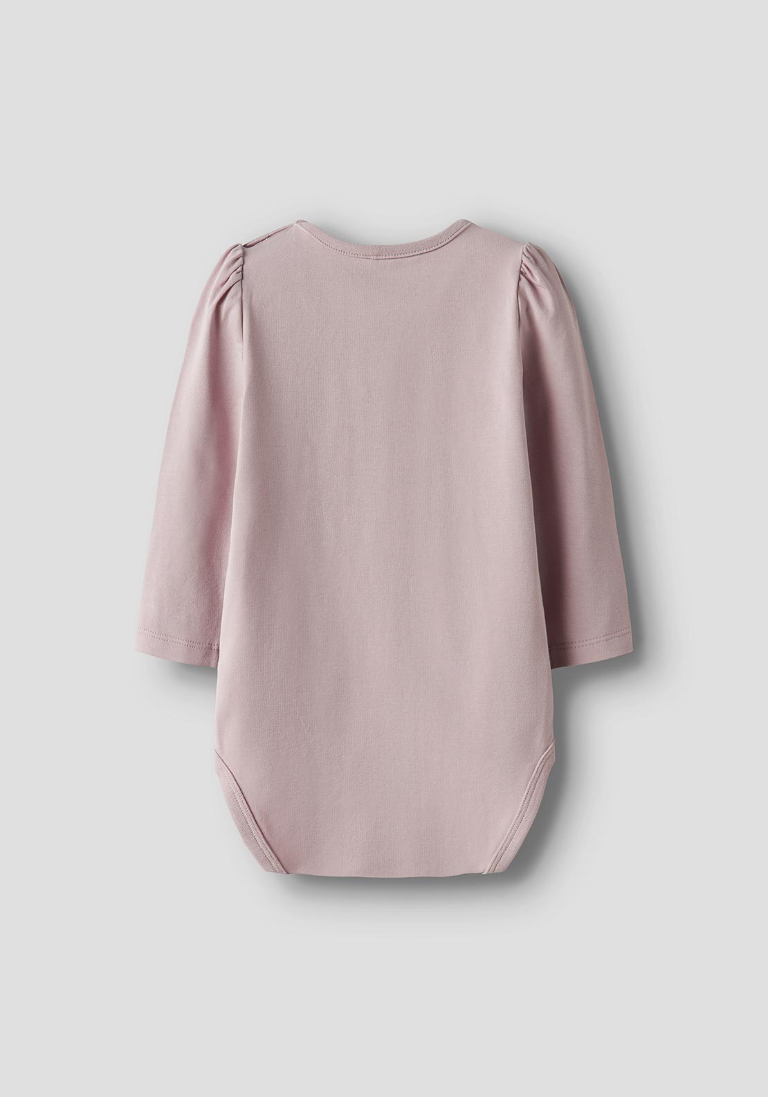 Name It Baby Girl Korn Long Sleeve Bodysuit, Burnished Lilac