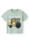 Name It Mini Boy Lou Short Sleeve Tee, Jadeite