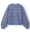 Name It Kid Girl Olen Long Sleeve Stripe Jumper, Blue