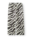 Name It Kid Girl Felias Wide Leg Zebra Trouser, Black