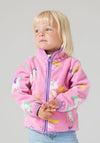 Name It Mini Girl Jennifer Fleece Jacket, Pink