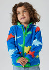 Name It Mini Boy Jenno Fleece Jacket, Blue