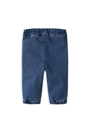 Name It Baby Girl Rose Jeans, Blue