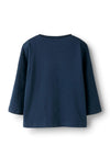 Name It Mini Boy Salan Long Sleeve Top, Navy