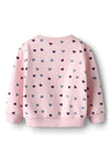 Name It Mini Girl Solea Long Sleeve Print Sweater, Pink