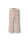 Name It Mini Girl Laverne Stripe Flared Legging, Pink