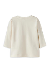 Name It Baby Boy Laurids Farm Long Sleeve Top, Cream