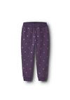 Name It Mini Girl Ovidia Polka Dot Jogger, Purple