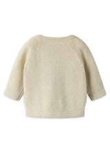 Name It Baby Boy Othello Long Sleeve Jumper, Beige