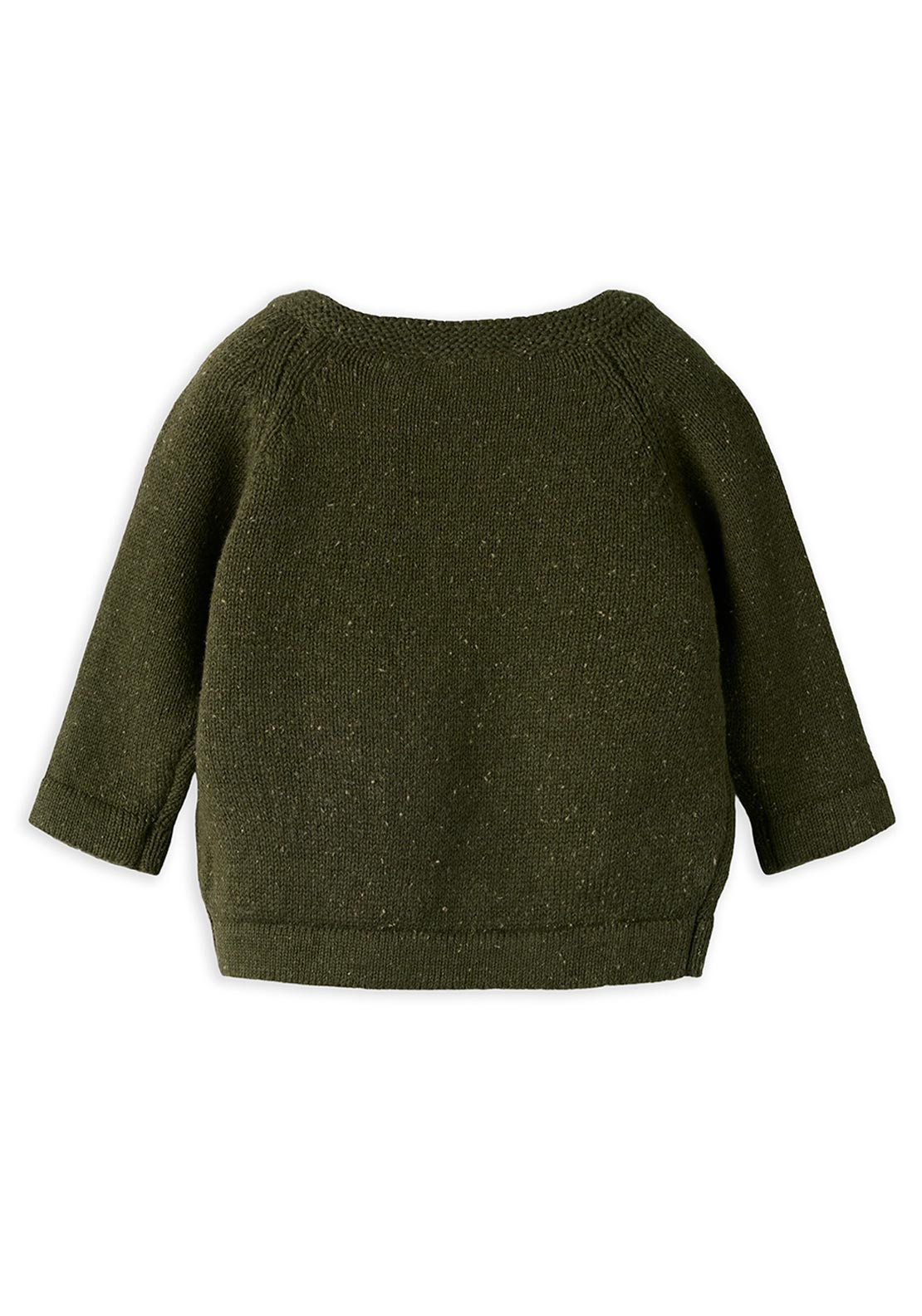 Name It Baby Boy Othello Long Sleeve Jumper, Green