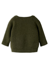 Name It Baby Boy Othello Long Sleeve Jumper, Green