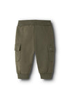 Name It Baby Boy Cargo Joggers, Green