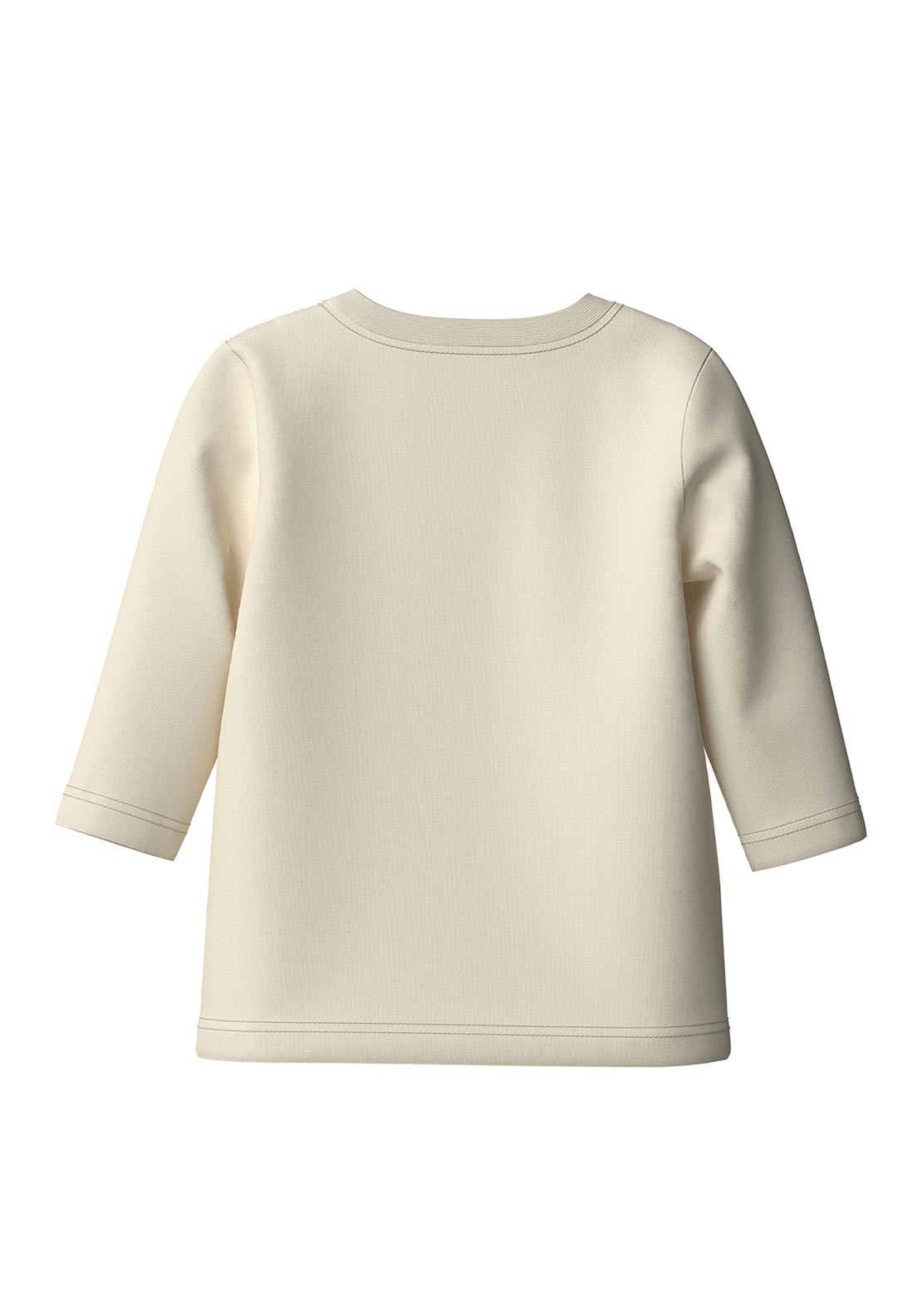 Name It Baby Boy Osmar Teddy Long Sleeve Top, Cream