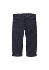 Name It Mini Boy Ben Cord Trouser, Navy