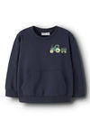 Name It Mini Boy Vugo Long Sleeve Sweater, Navy