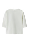 Name It Baby Boy Herro Animal Detail Long Sleeve Top, White