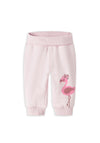 Name It Baby Girl Hall Flamingo Jogger, Pink