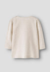 Name It Baby Girl Nu Cupcake Long Sleeve Top, Beige