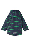Name It Mini Boys Crocodile Zone Maxi Jacket, Dark Sapphire