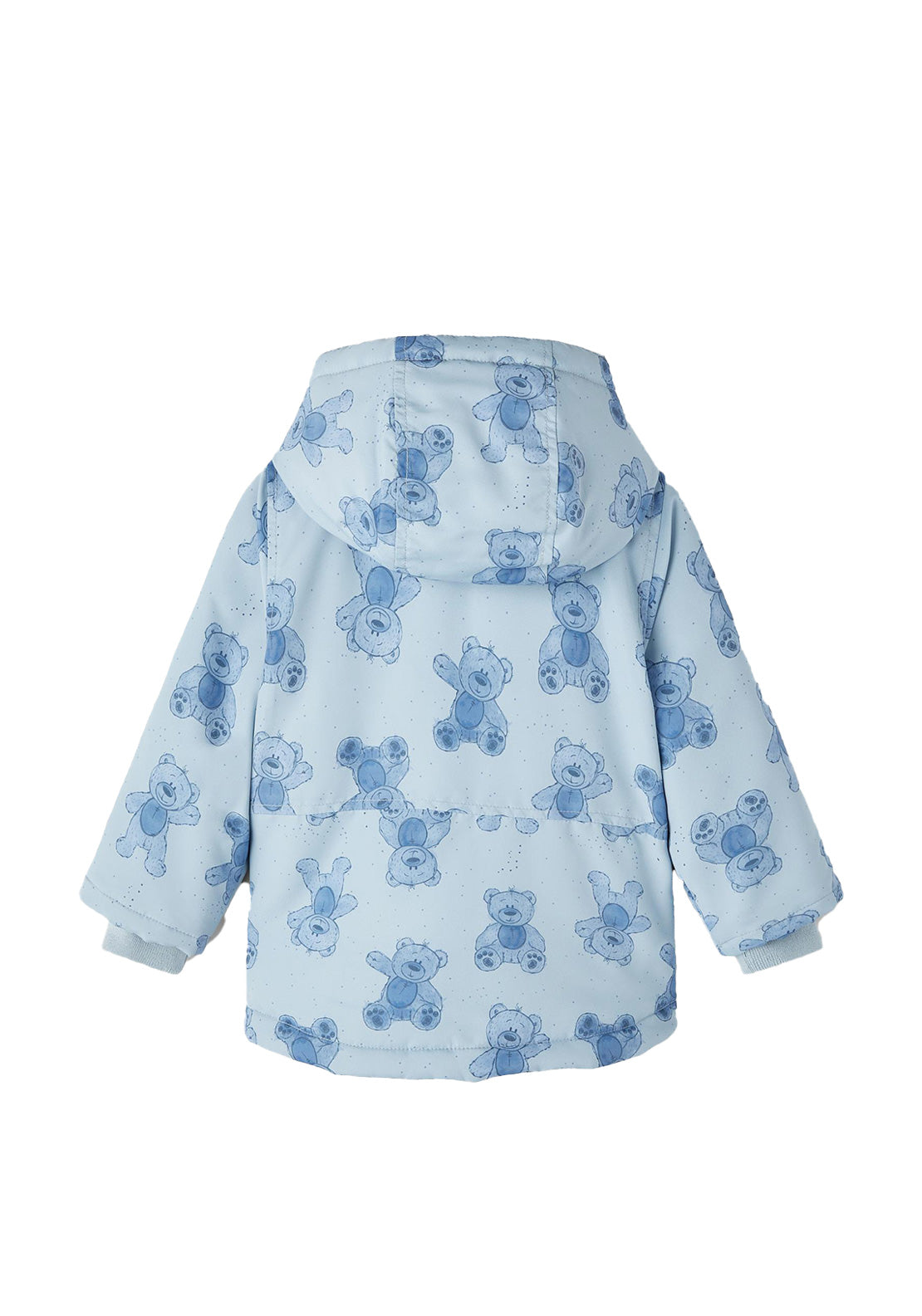 Name It Baby Boys Teddy Jacket, Blue Fog
