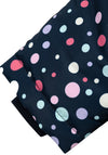 Name It Mini Girls Dancing Dots Maxi Jacket, Dark Sapphire