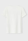 Name It Kid Boy Minecraft Short Sleeve Tee, White Alyssum