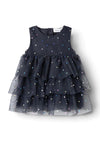 Name It Baby Girl Rasille Spencer Dress, India Ink
