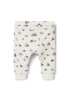 Name It Baby Girl Rayia Quilt Floral Pant, Jet Stream