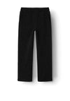 Name It Kid Girl Rylulle Wide Glitter Pant, Black
