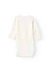 Name It Baby Girl Ranie Long Sleeve Bodysuit, Jet Stream