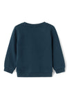 Name It Mini Girl Venus Long Sleeve Sweater, Dark Sapphire