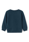 Name It Mini Girl Venus Long Sleeve Sweater, Dark Sapphire