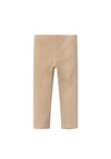 Name It Mini Girl Sosanna Glitter Leggings, Gilded Beige