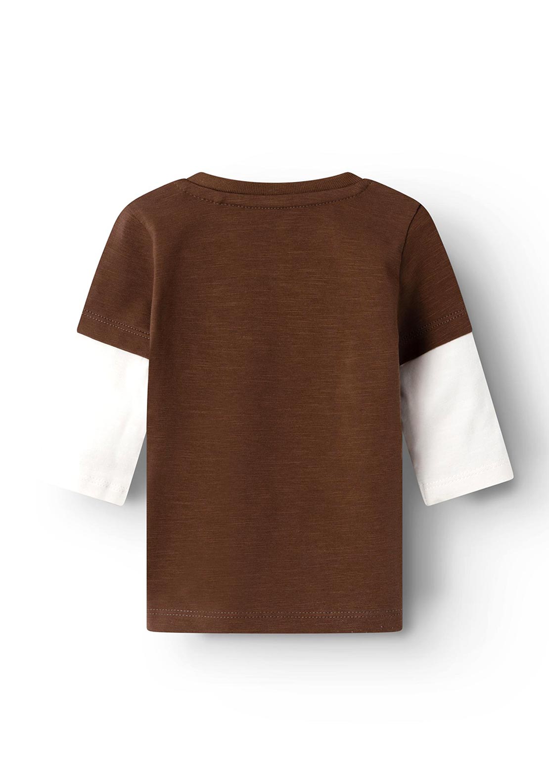 Name It Baby Boy Siman Long Sleeve Top, Mustang