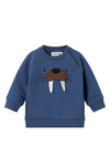 Name It Baby Boy Solar Sweatshirt, Bone Brown