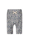 Name It Baby Girl Sobia Floral Leggings, Peyote Melange