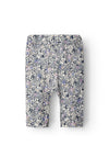 Name It Baby Girl Sobia Floral Leggings, Peyote Melange
