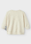 Name It Baby Boy Nixen Long Sleeve Sweater, Cream