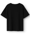 Name It Kid Girl Suri Def Leppard Short Sleeve Tee, Black
