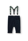 Name It Baby Boy Ben Slim Cords, Dark Sapphire