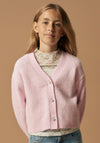 Name It Kid Girl Nina Knit Cardigan, Pink