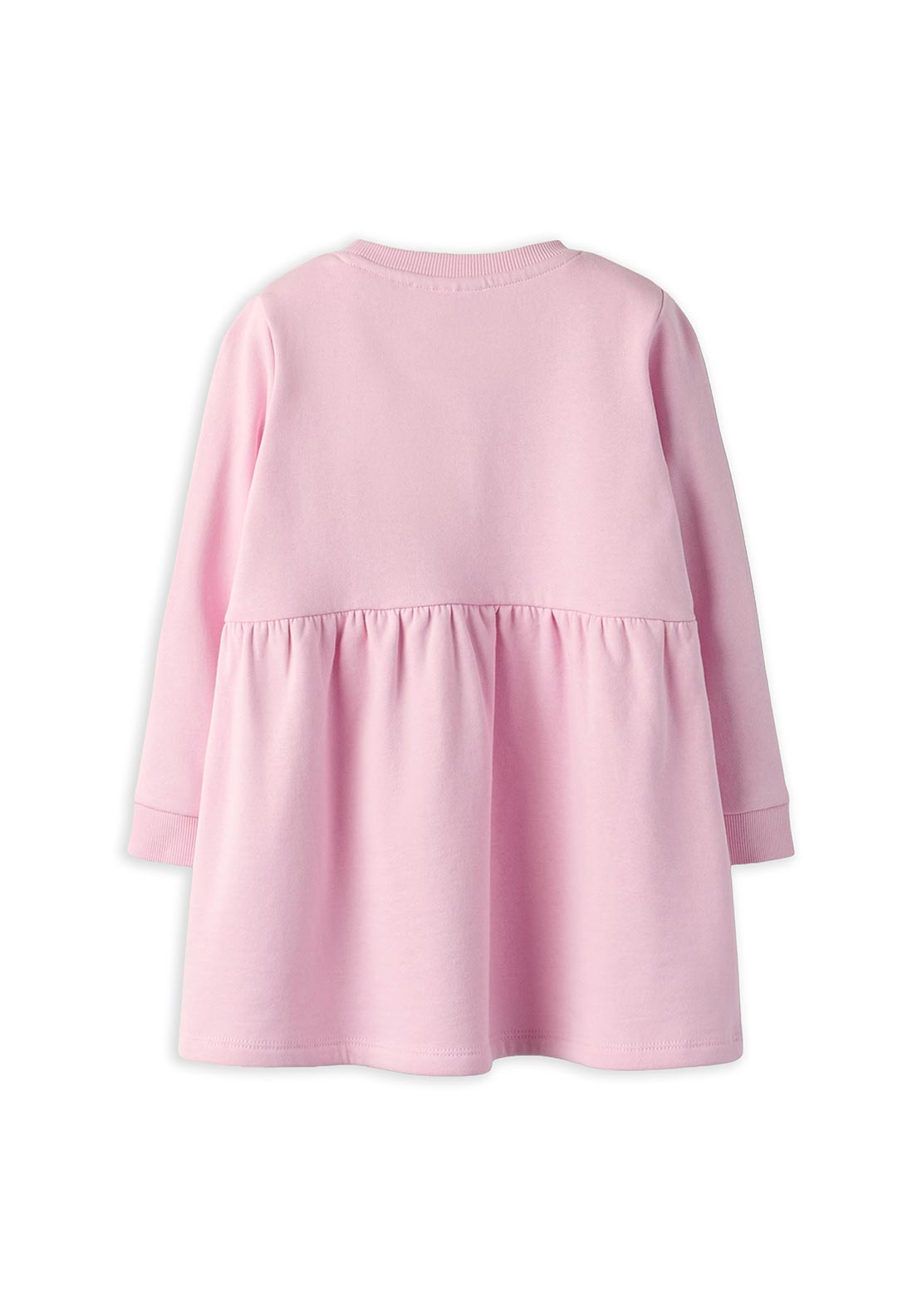 Name It Mini Girl Driva Long Sleeve Floral Dress, Pink