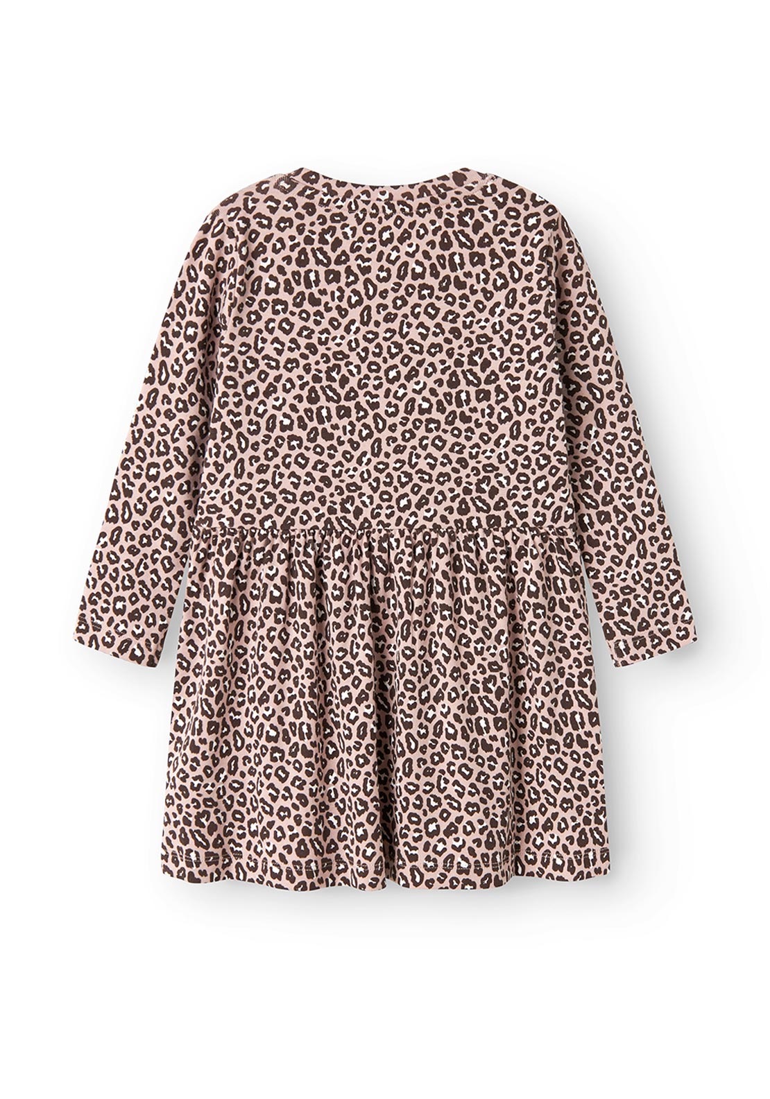 Name It Mini Girl Leoana Long Sleeve Print Dress, Pink