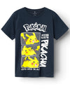 Name It Kid Boy Maniander Pokemon Tee, Dark Sapphire