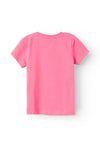 Name It Mini Girl Deas Short Sleeve Top, Camellia Rose