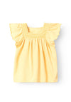 Name It Mini Girl Hayi Short Sleeve Top, Impala