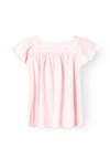 Name It Mini Girl Hayi Short Sleeve Top, Parfait Pink